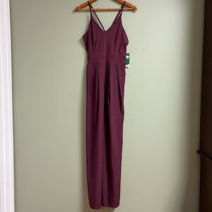 Halara Breezeful Backless Side Invisible Zipper Pocket Wide Leg Quick Dry Size M